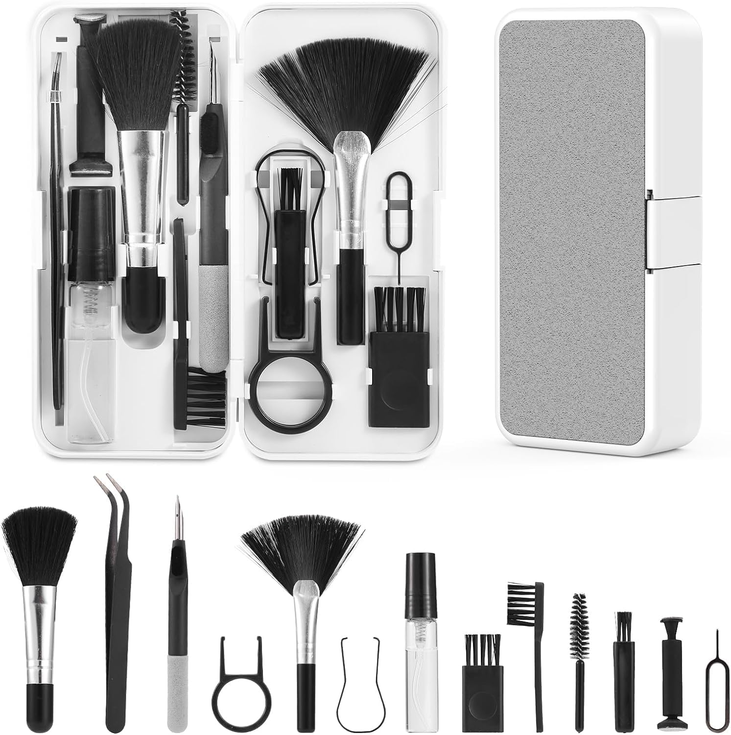 Mobile, tablet and keyboard cleaning kit