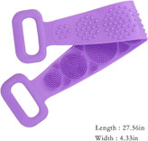 Double-sided silicone fiber with handle