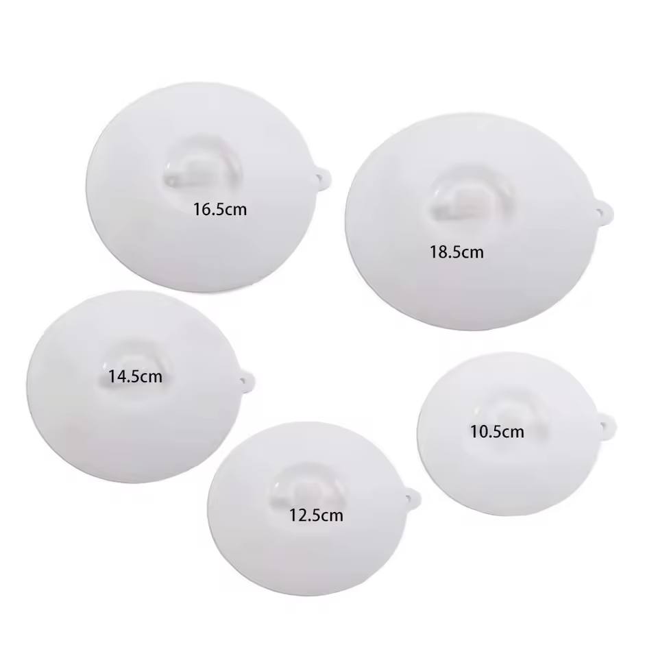 Silicone lid for 5-piece container with handle