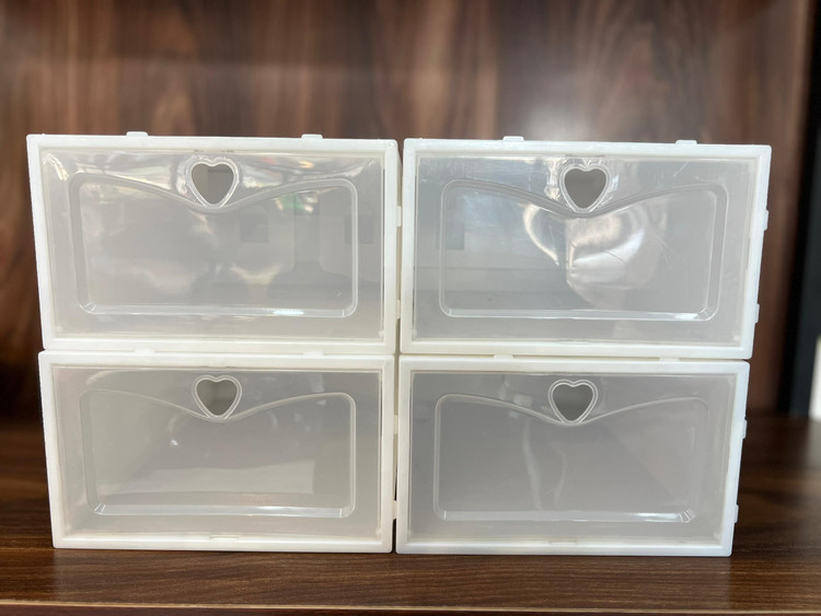 جاکفشی آپارتمانی مدل پلاستیکی درب شفاف