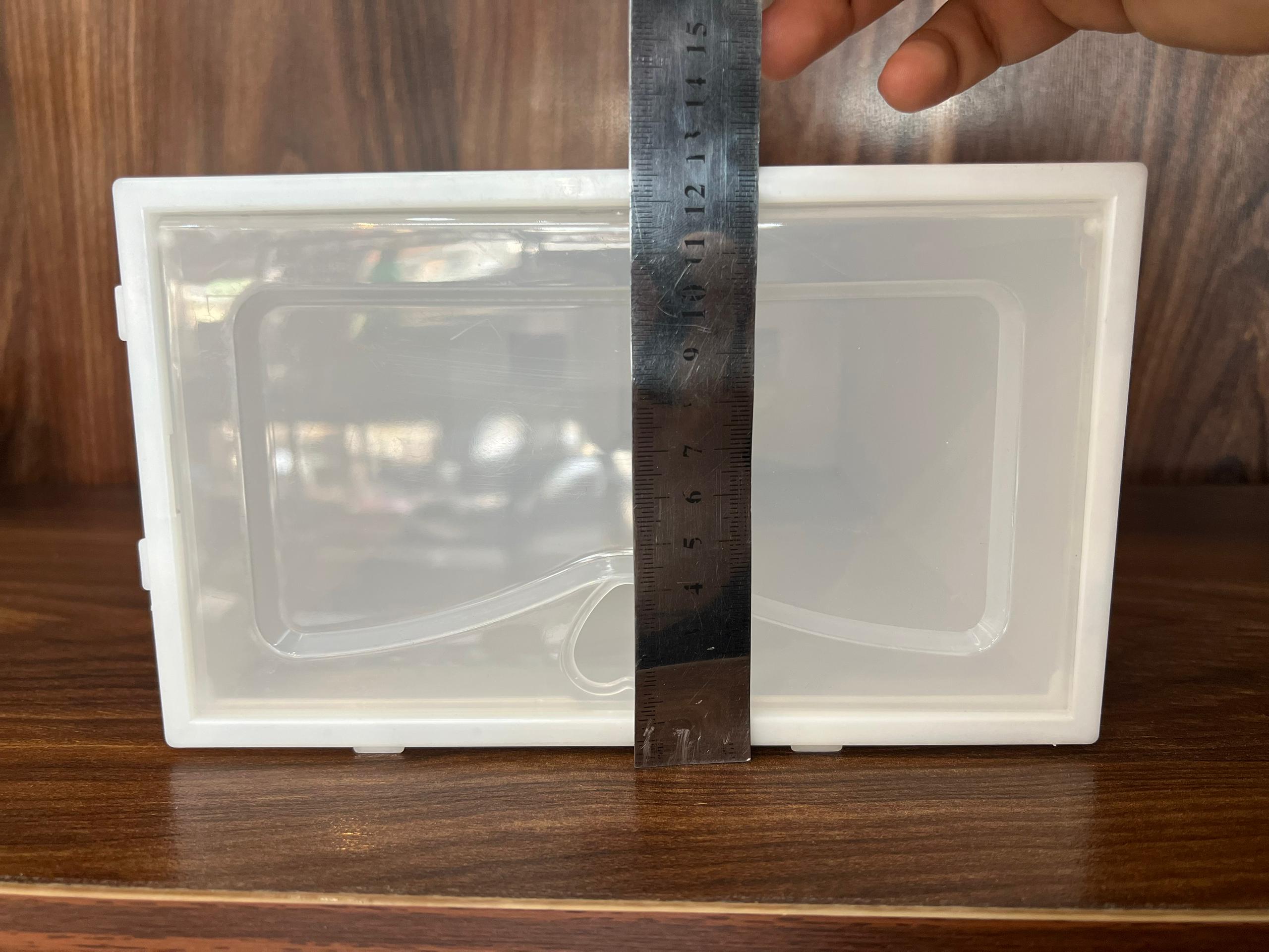 جاکفشی آپارتمانی مدل پلاستیکی درب شفاف