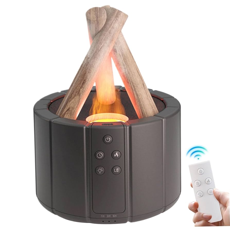 بخور سرد هیزمی مدل FlameMist™