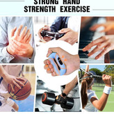 Smart wrist strengthening ring, gripPro model