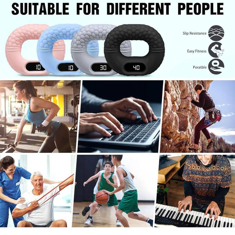 خرید حلقه تقویت مچ دست هوشمند مدل gripPro