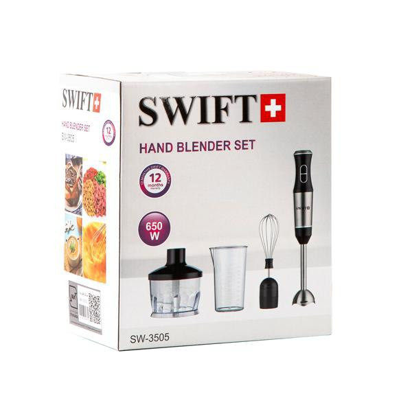 مخلوط کن و گوشتکوب برقی 4 کاره برند swift plus