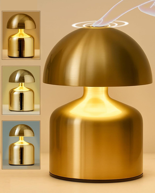 Touch table lampshade mushroom model
